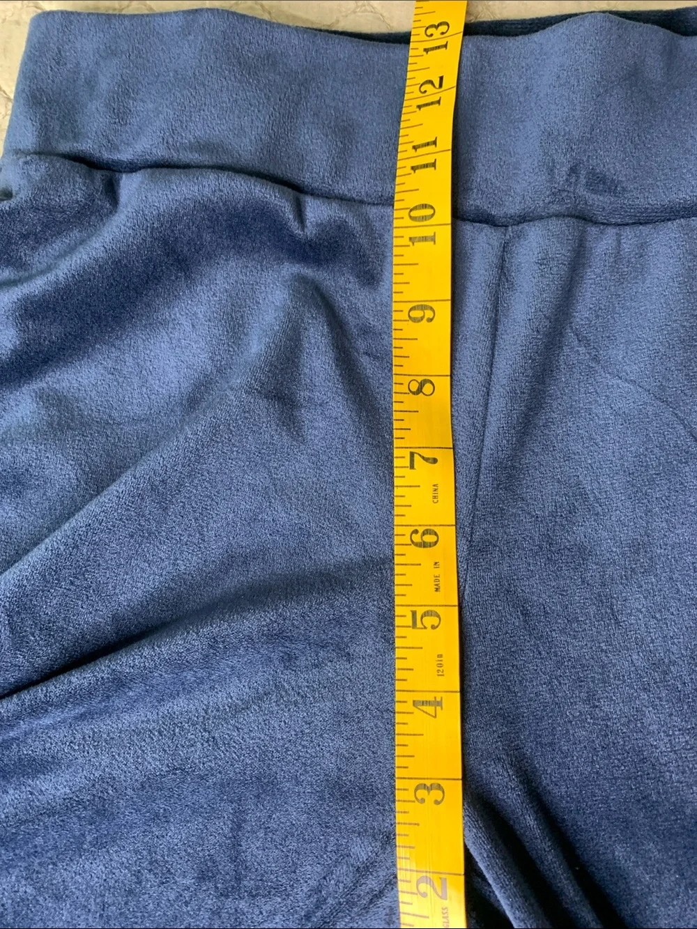 Navy Juicy Couture Navy Velour Hoodie & Wide-Leg Pants Set